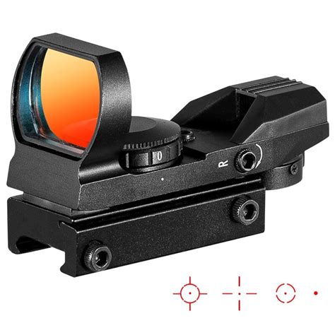 Hot Mm Rail Riflescope Hunting Optics Holografische Red Dot Sight Reflex Richtkruis Tactical
