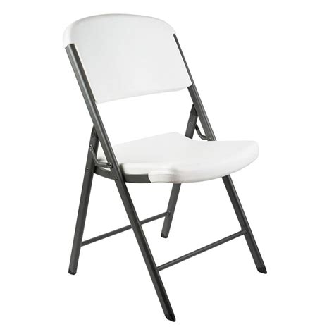 Lifetime Classic Folding Chair White Granite