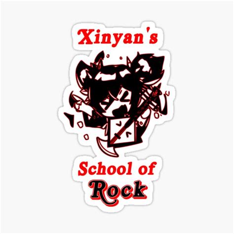 Genshin Impact Xinyan School Of Rock Sticker For Sale By