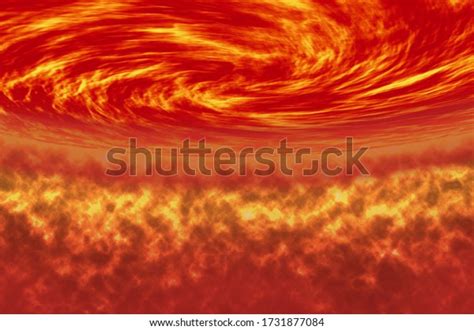 Sun Glowing Outer Space 3d Illustration Stock Illustration 1731877084
