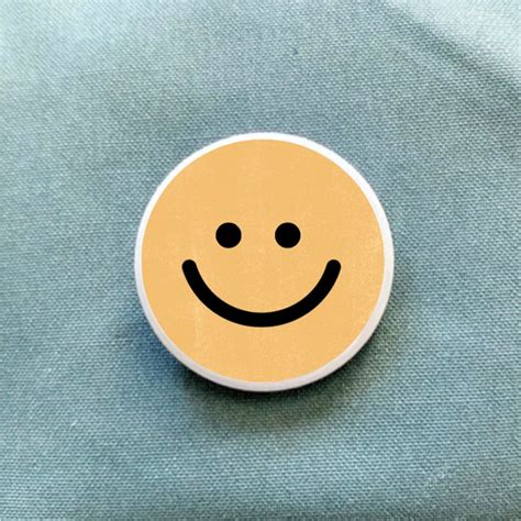 Cute Little Smiley Face 125 Pin Etsy
