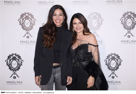 Παρέλαση επωνύμων στο Party της Mikelina Fashion Boutique εικόνες