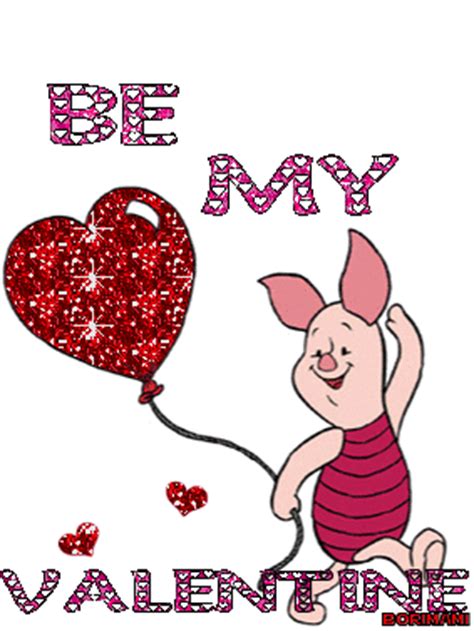 # love # heart # hearts # valentine # valentines day. Be my valentine Piglet :: Valentine's Day :: MyNiceProfile.com