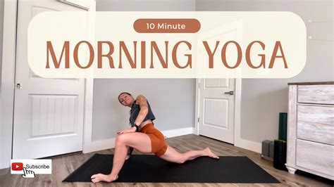 10 Min Morning Yoga For Weightlifters Wake Up With Movement And