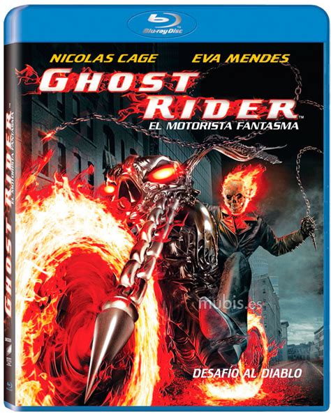 Carátula De Ghost Rider El Motorista Fantasma Blu Ray