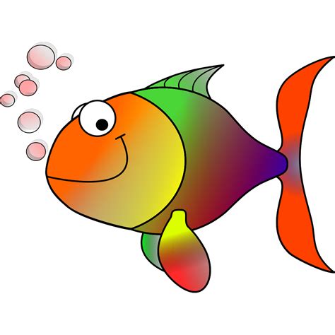 Bubbling Cartoon Fish Png Svg Clip Art For Web Download Clip Art