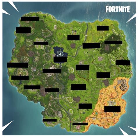 Try it and find out how much you know! Fortnite Season 6: Click the Map Quiz - By BoggelTeam