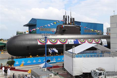 South Korea Launched Its 3rd Dosan Ahn Changho Class Submarine Roks