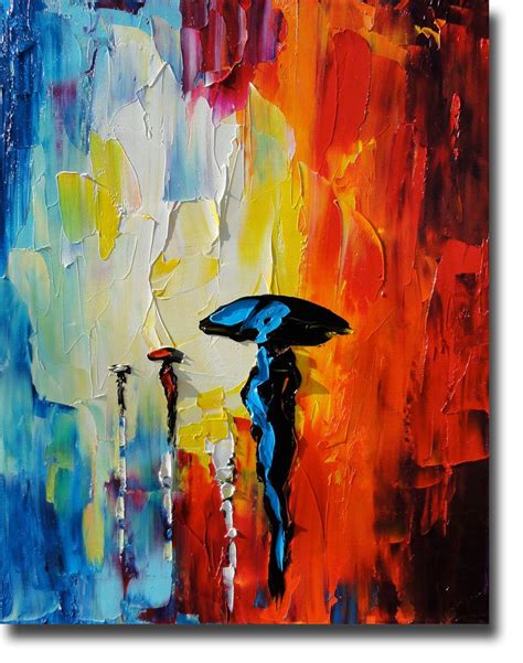 Oil Painting Palette Knife Texture Abstract Painting