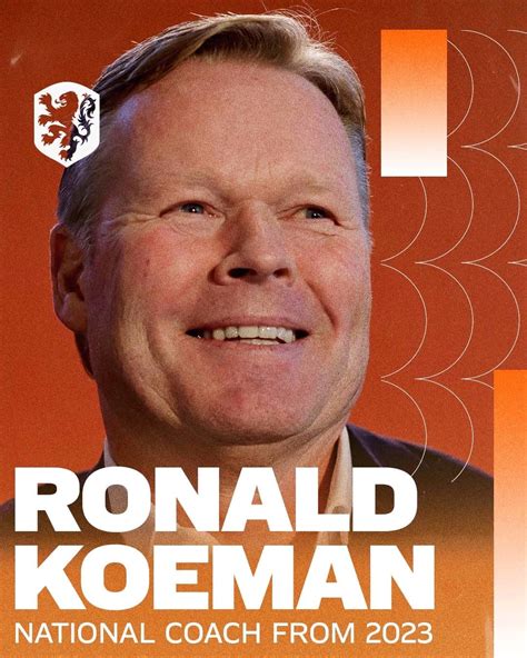 أكدت هولندا رونالد كومان كمدرب للمنتخب الوطني من عام 2023 كبديل للويس فان جال Infobae