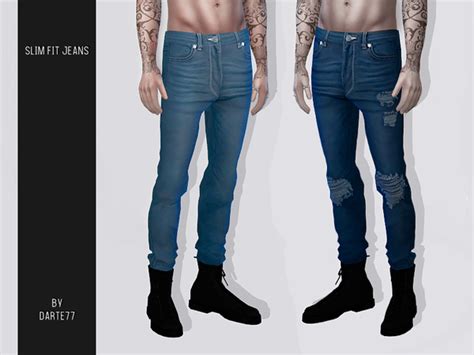 Slim Fit Jeans By Darte77 At Tsr Sims 4 Updates