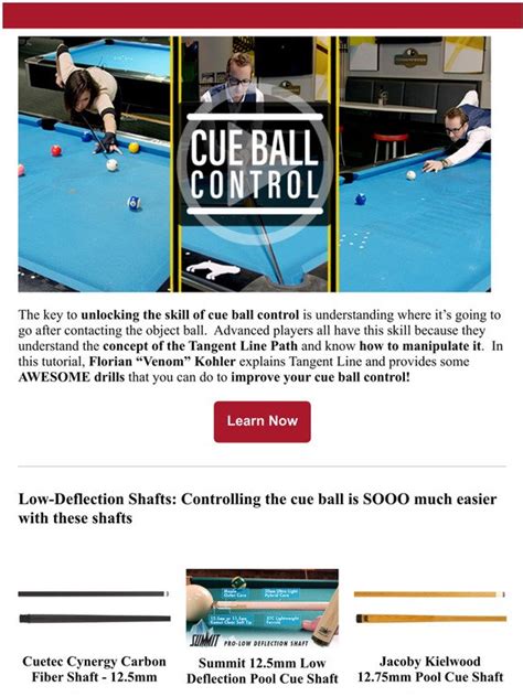 Advanced Cue Ball Control Video Tutorial With Florian