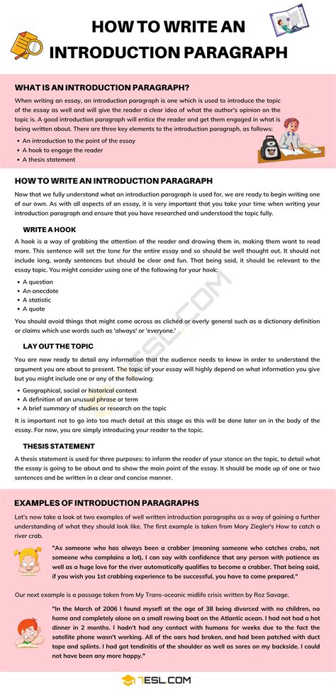 Introduction Paragraph: How To Write An Introduction Paragraph (with ...