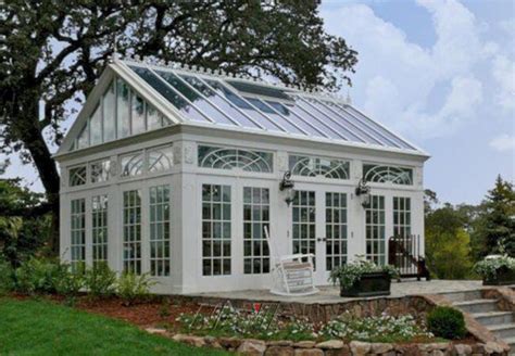 Waterproof Modern Glass Greenhouse Prefabricated Greenhouse Kits