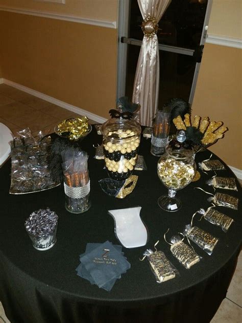 masquerade themed dessert and candy table themed desserts candy table party treats