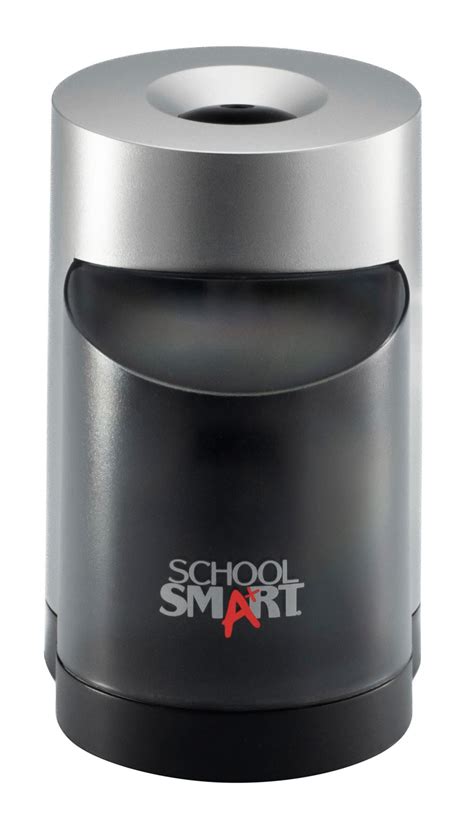 School Smart Vertical Electric Pencil Sharpener 6 X 4 Inches Black