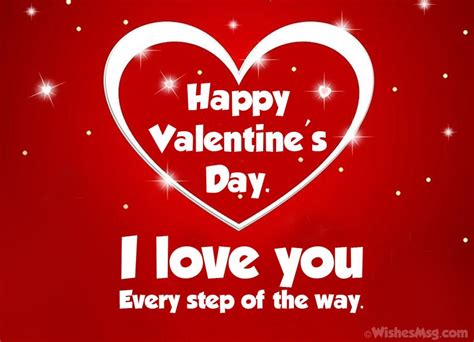 Happy Valentines Day I Love You Every Step Of The Way