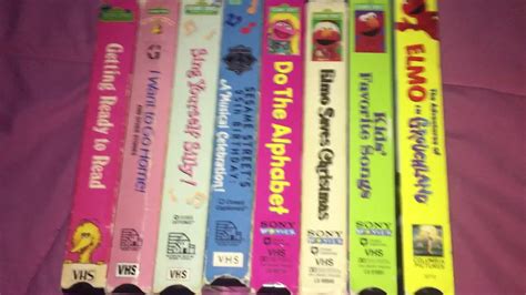 My Sesame Street Vhs Collection Images And Photos Finder