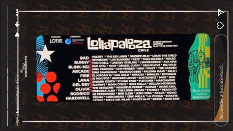 Lollapalooza Chile 2024 Precio De Las Entradas Y Posible Line Up Para