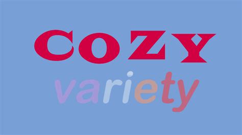 Cozy Variety — Zone Jingles