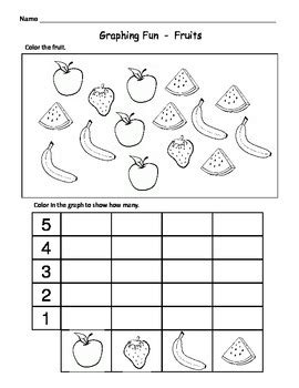 kindergarten math graphs fun easy graph worksheets by
