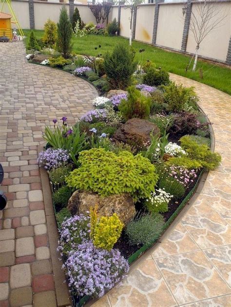 28 Simple Low Maintenance Front Yard Landscaping Ideas Rock Garden