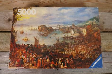 Complete Rare Ravensburger Jigsaw Puzzle 5000 Piece 1982 The