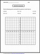 Quadrants Worksheet – Math Practice | MySchoolsMath.com
