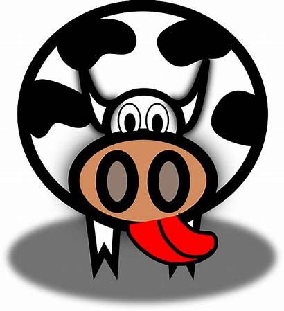 Cow Tongue Licking Cartoon Lick Clip Pixabay