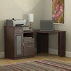Generous work surface area lets you keep projects spread out. Bush Industries Vantage Corner Computer Desk in Black ...