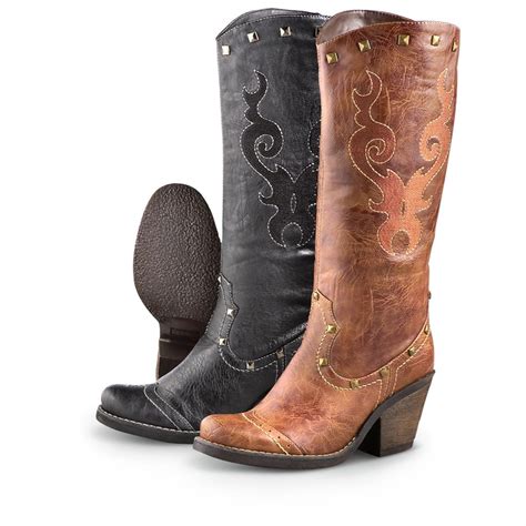 Womens Apres New Country Boots 207259 Western And Cowboy Boots At