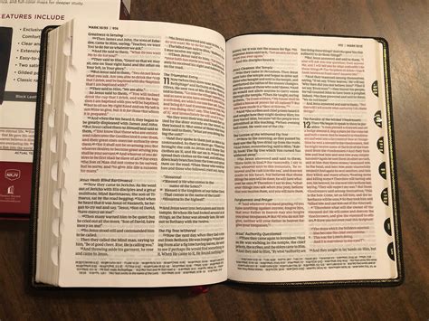 Personalized Nkjv Large Print Thinline Reference Deluxe Bible Thumb