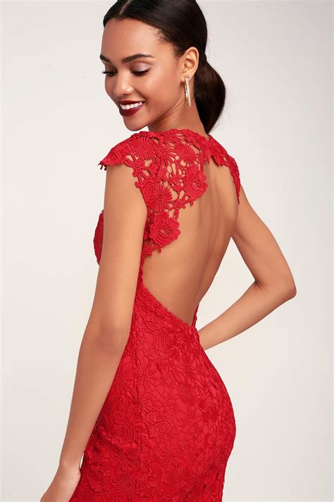 romance language red backless lace dress backless lace dress red lace long sleeve dress red