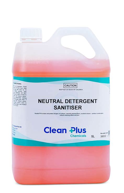 Neutral Detergent Sanitiser Sydney Cleaning Supplies