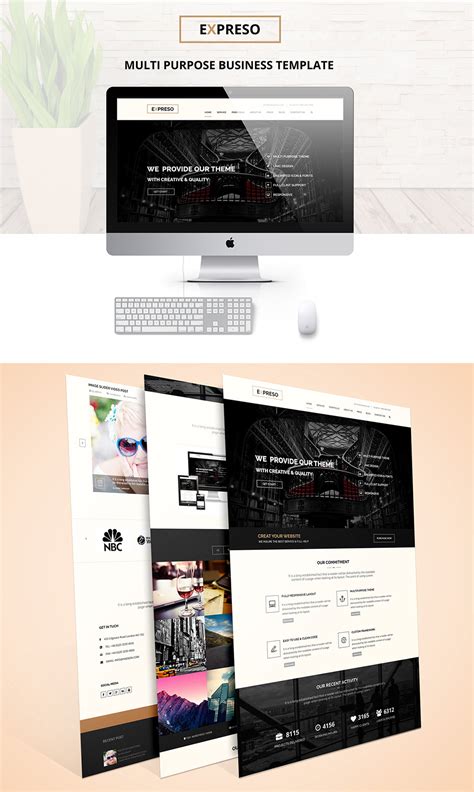 High Quality 50 Free Corporate And Business Web Templates Psd