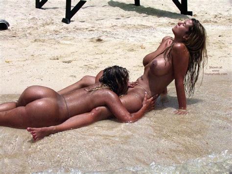 Nude Lesbians On The Beach