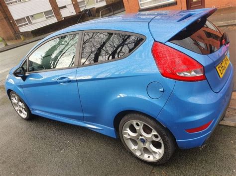 Ford Fiesta Zetec S 16 3 Door In Stunning Blue 1 Owner Full Service