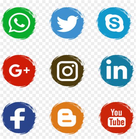 Free Download Hd Png Iconos De Redes Sociales Telegram Facebook