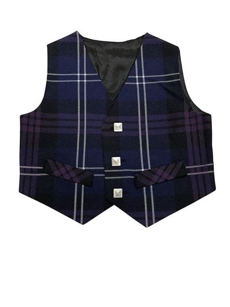 Boys Heritage Of Scotland Tartan Waistcoat Vest