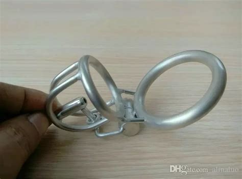 Short Chastity Devices Cock Lock CBT Cage Bondage Male BDSM Gear