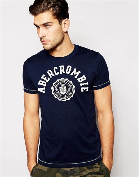 abercrombie and fitch abercrombie and fitch t shirt with logo print