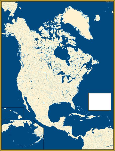 Blank Map Of North America I Just Got Done Making Rmaps