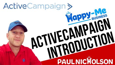 Activecampaign Beginner Introduction Tutorial Youtube