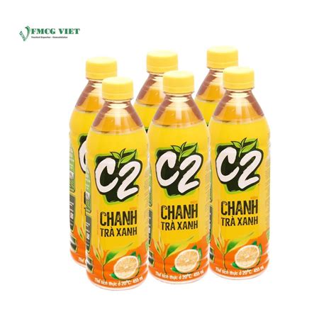 C2 Juice Drink Bottle 455ml Lemon Green Tea X24 Wholesale Exporter