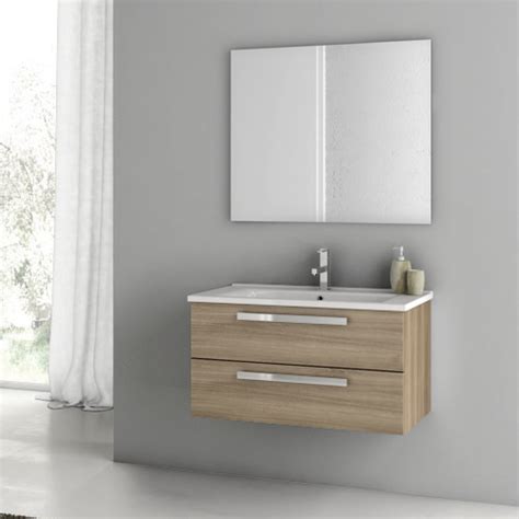 Finding the best wall mounted bathroom vanity can be very difficult. Two Drawer Wall Mounted Vanity Set - Contemporary ...