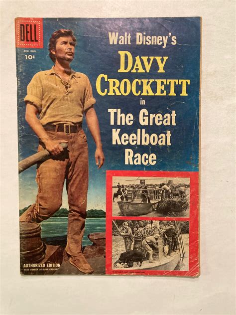Walt Disneys Davy Crockett In The Great Keelboat Race 664 1955