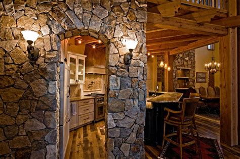 Amazing Interior Stone Work For The Home Pinterest