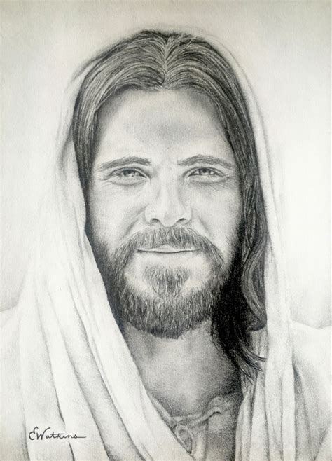 Pencil Drawing Of Jesus Christ At Getdrawings Free Download Images