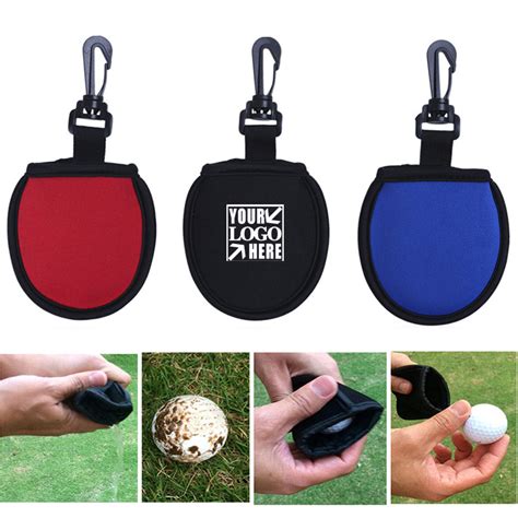 Golf Ball Cleaning Pouch Miss Promotion