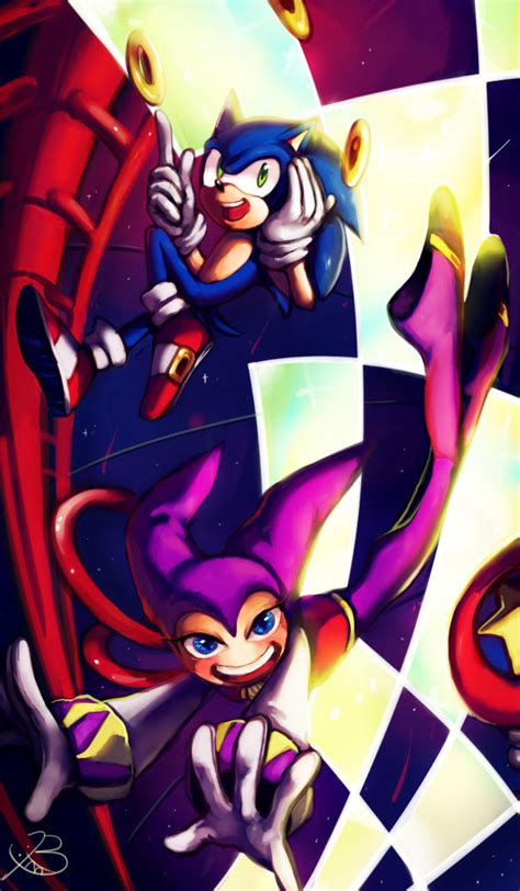 Sonic And Nights By Bbrangka On Deviantart